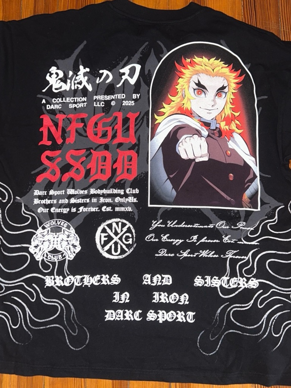 Darc Sport Demon Slayer T-shirt LIKE NEW!